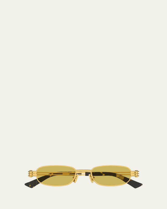 Metal Rectangle Sunglasses